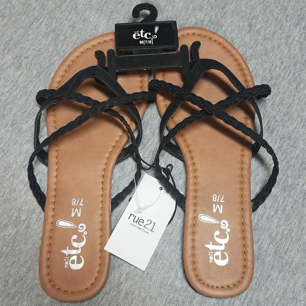 Women's Braided Flip Flops